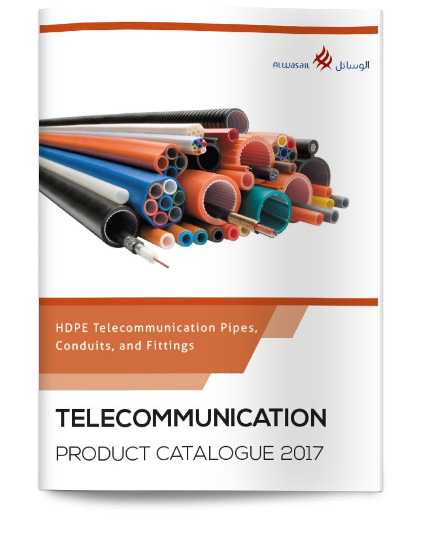 Alwasail Industrial Company - Product Catalog for Telecommunication Products - Ducts, Pipes, and Fittings.